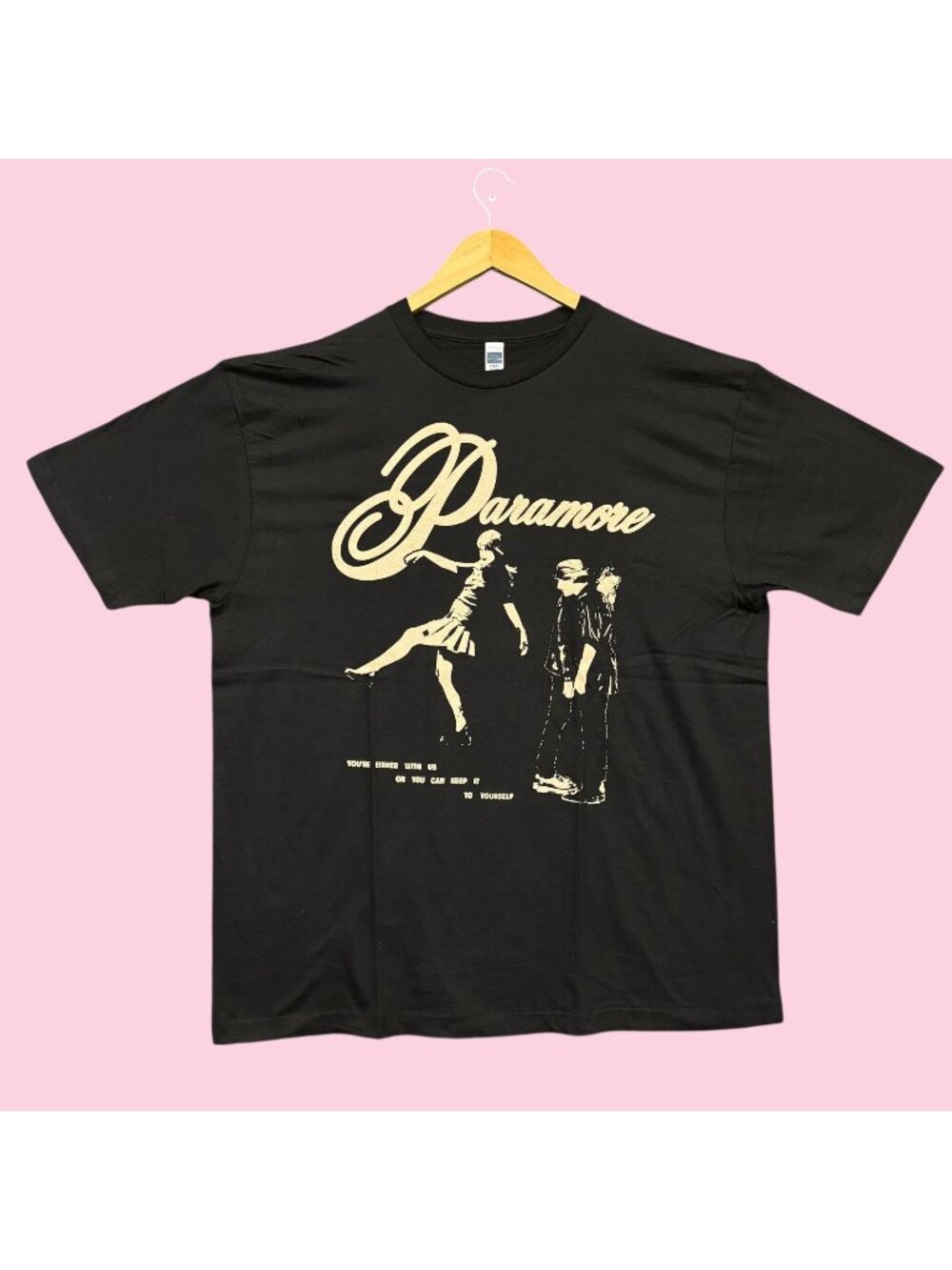 Paramore This Is Why You're Either With Us Or Against Us Rock Band Tee XL